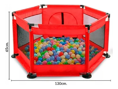 Pelotero + 100 Pelotas Gimnasio Para Niños + Envio