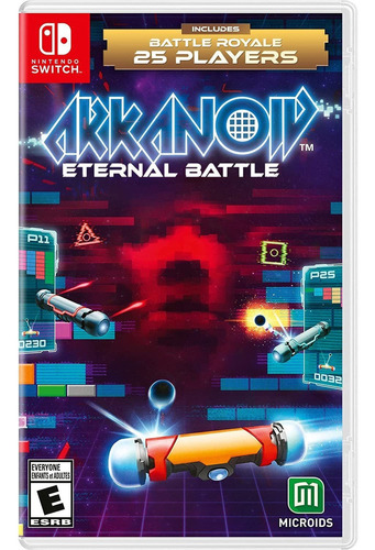 Jogo Arkanoid Eternal Battle Nintendo Switch Midia Fisica