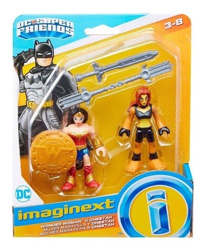 Figuras Imaginext Dc Mujer Maravilla - Chettah (6776)