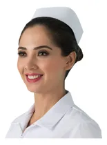 Comprar Cofia Para Enfermera Tela Rígida Blanca