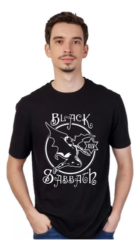 Remera Black Sabbath - Cuello Redondo - Musica Unisex