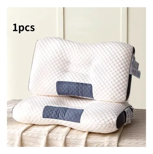 Almohada 3d De Algodón Masajes Spa Indeformable