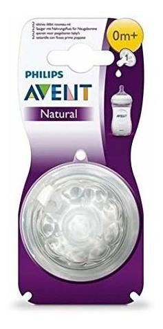 Philips Avent Flujo Recién Nacido Del Pezón Natural - 6 Pack