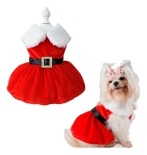 Vestidos navideños para perritas hot sale