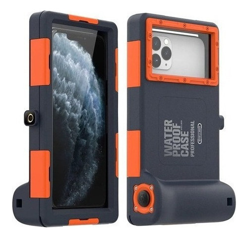 Funda Impermeable For Teléfono Shellbox Bajo El Agua Con T