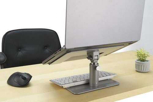 Base Para Notebook Universal Aluminio Hasta 16 K50424ww Color Negro