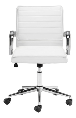 Silla De Oficina Partner Blanco Këssa Muebles
