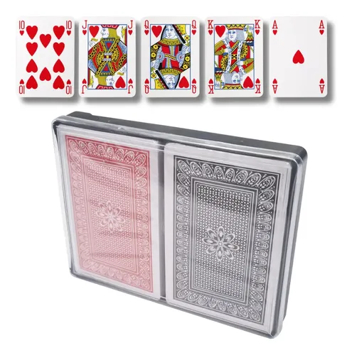 Baralho Profissional 100% Plastificado Poker Canastra Truco Tradicio
