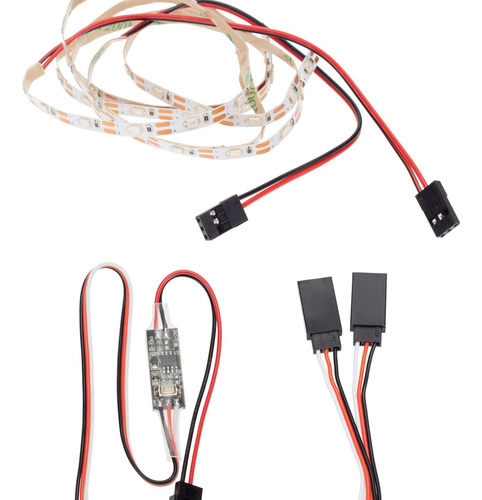 2 Lámpara Intermitente De De Avión De Coche Rc Azul