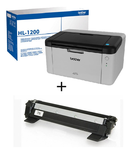 Impresora Laser Brother Hl-1200 + Toner De Repuesto