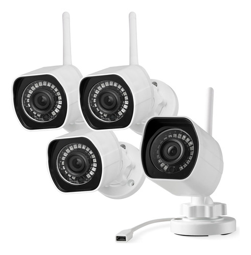 Zmodo Cámaras De Seguridad Para Exteriores Wifi - Cámaras De