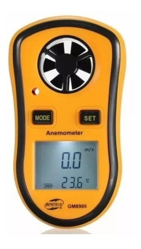Anemómetro, Medidor Digital De Viento Y Termómetro Gm8908