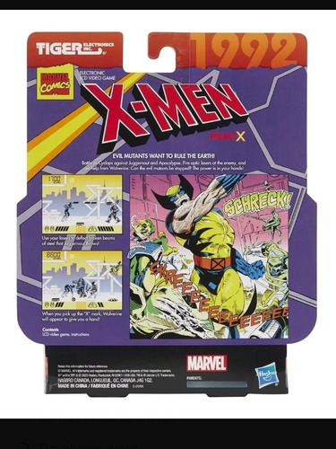 Hasbro Gaming Tiger Electronics Marvel X-men Project X (Usado)