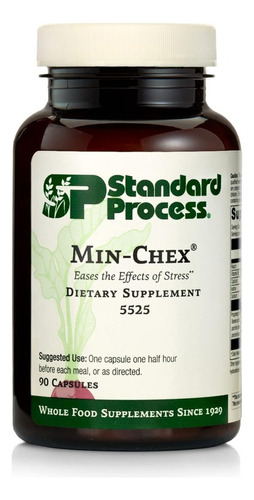 Min-chex Standard Process 90 Cápsulas