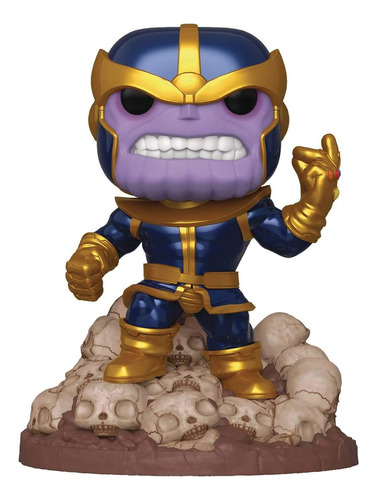 Figura De Vinilo De Lujo Funko Pop Marvel Heroes Thanos Snap