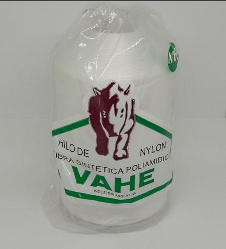 Hilo De Nylon Vahe Blanco N°60 Por 6000mts 