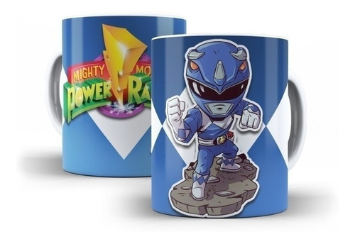 Kit Diseños Plantillas Tazas Power Rangers Sublimación