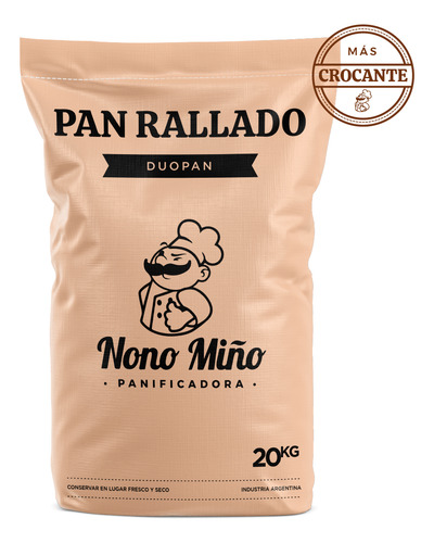 Pan Rallado Duopan X 20kg Nono Miño