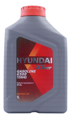 Aceite 10w40 Hyundai Xteer Bencinero