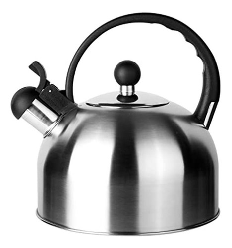 Imagen 2 de 3 de Tetera Silbadora Acero Inoxidable 2 Lt Cocina Royal Haus
