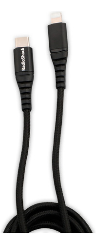 Cable Usb C A Lightning 1.82m Radioshack Color Negro