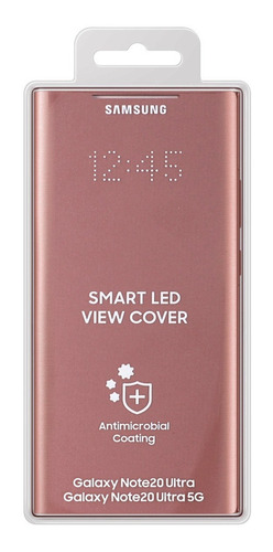 Flip Case Led View Cover Galaxy Note 20 Ultra En Stock!!