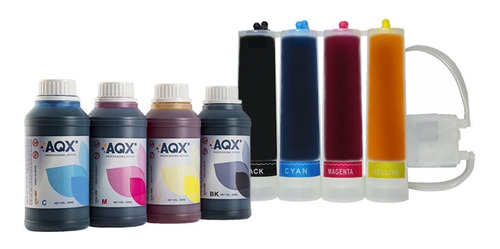 Sistema Para Hp 4645 2135 3635 Valvula + 1 Litro Tinta Aqx