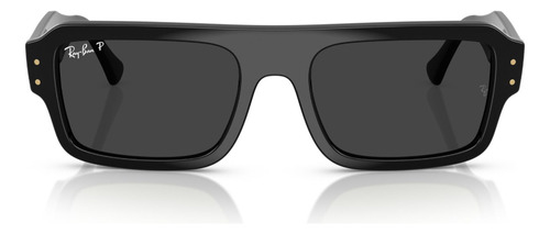 Lentes De Sol Lukas Negro Polarizados Ray-ban Rb4454667748
