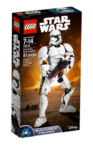Lego Star Wars First Order Stormtrooper Guerra Las Galaxias