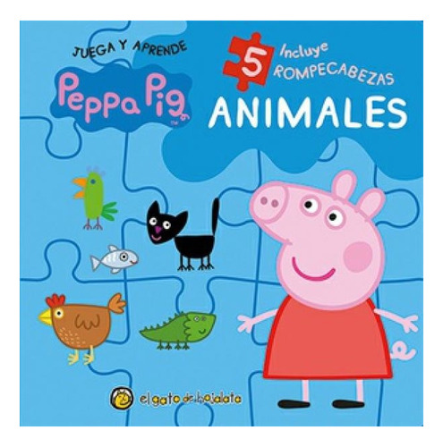 Peppa Pig Animales - Libro Con Rompecabezas - Peppa Pig