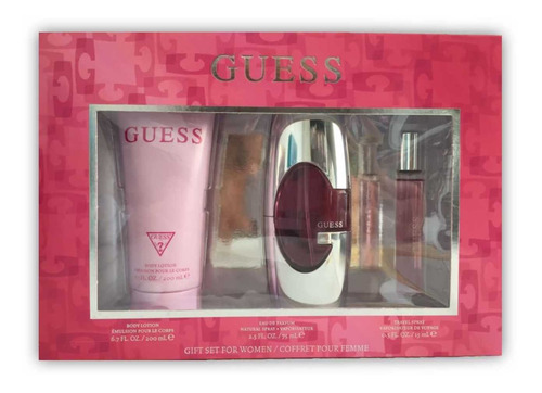 Set Perfume  Guess Dama 3 Piezas 