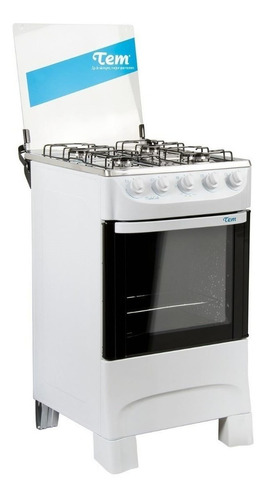 Cocina Tem Mastercook Blanca 4 Hornallas Autolimpiante Pcm