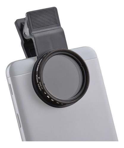 Placa Nd Para Smartphone, Filtro Nd2-400 Ajustable, Clip.p