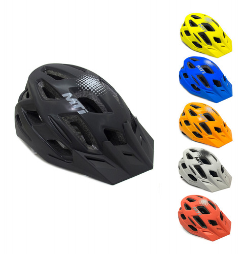 Casco Bicicleta Mtb Enduro Mti Street 3 + Luz Trasera M 