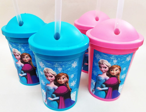 Vasos Plásticos Souvenirs - Frozen (20 Unid)