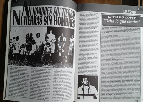 Revista Los 70 N° 9 Ligas Agrarias Piluso Política D. Vilá (Usado)