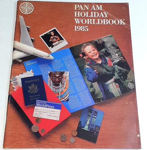 Revista Pan Am Holiday Worldbook De Colección 1985