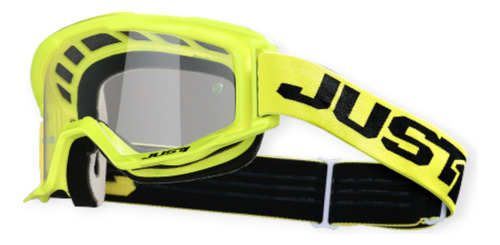 Lente de água Google Just1 Vitro Yellow Motocross Enduro Downhill Rzr tamanho único