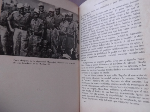 Vive Peligrosamente Otto Skorzeny Tapa Dura Segunda Guerra (Usado)