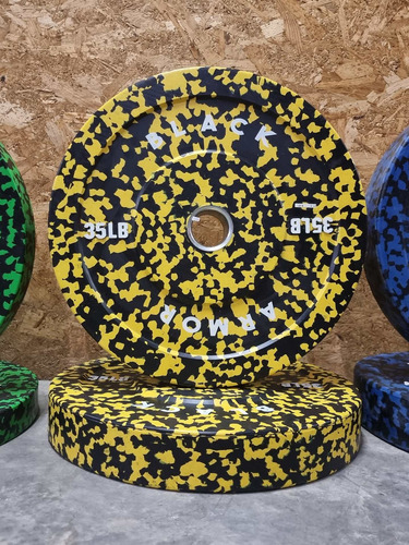 Par De Bumper De Caucho Fleck Pack 35 Lb Colores