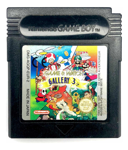 Game & Watch Gallery 3 - Juego Original Para Game Boy Color