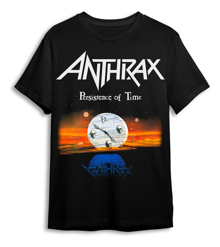 Polera Anthrax - Persistence Of Time - Holy Shirt