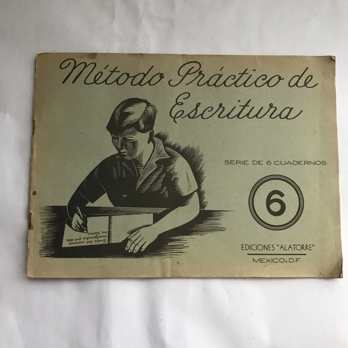 Escritura Palmer, Método Práctico De. Libro Texto Antiguo