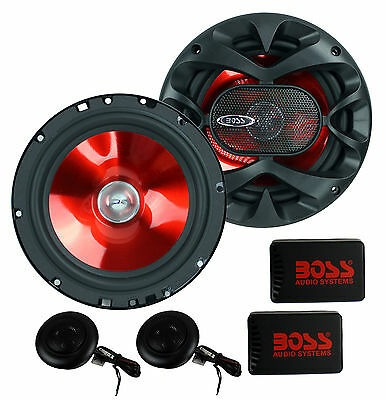 2) Boss Ch6ck 6.5 350w 2 Forma Componente Car Audio