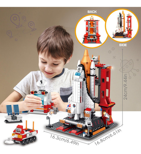Sitodier Shuttle De Exploración Espacial Juguetes Para