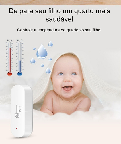 Tuya Sensor De Temperatura E Umidade Wi-fi Ar Condicionado !