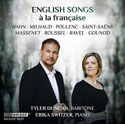 Cd English Songs A La Francaise - Tyler Duncan Erika Switze