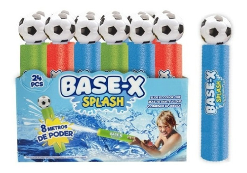 Combo X 5 Lanzadores De Agua Base X- Splash Futbol 27cm 8298