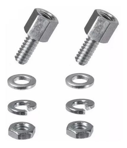 Kit Parafusos, Kit Retenção 12mm Conector Db9/db15 - 10 Kits
