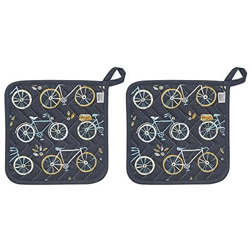 505899aa Potholders, Set Of Two, Sweet Ride, 2 Count